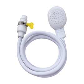 Faucet Spray Hose Attachment for Sink,Shower & Pet Bath - Flexible Water Sprayer,Leak-Proof,High Pressure - Ideal for Dog Washing,Baby Bath,Kitchen & Garden Use (Oval updated,6.58 FT)