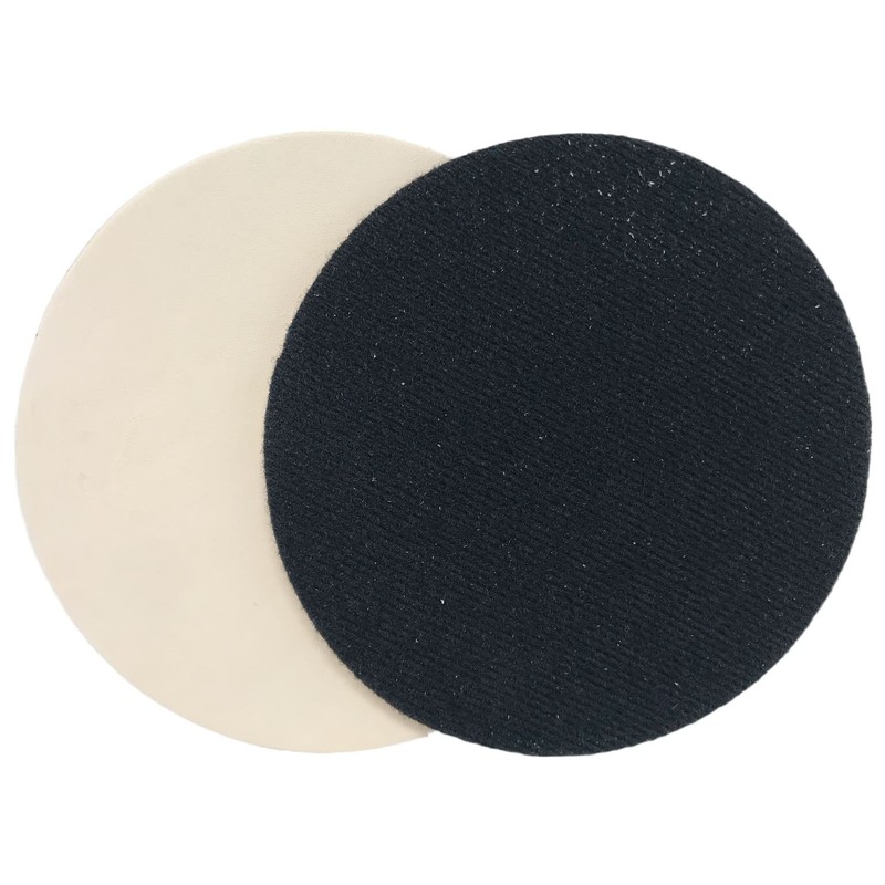 Super Strop 5 in Leather Honing Polishing Discs with White