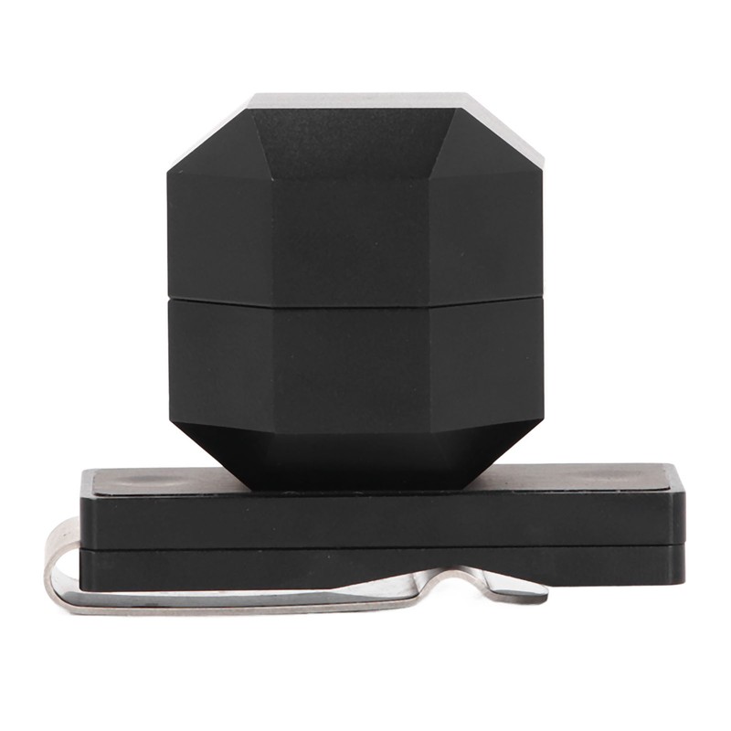 Aluminum Cue Chalk Holder Clip Octagon 2 Layers Silent Billiard