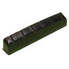 Black guitar nut acoustic or electric 43mm x 6mm x