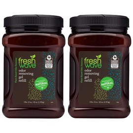 Fresh Wave Odor Removing Gel Refill, 3 lbs. 15 oz. (63 oz.) (Pack of 2)