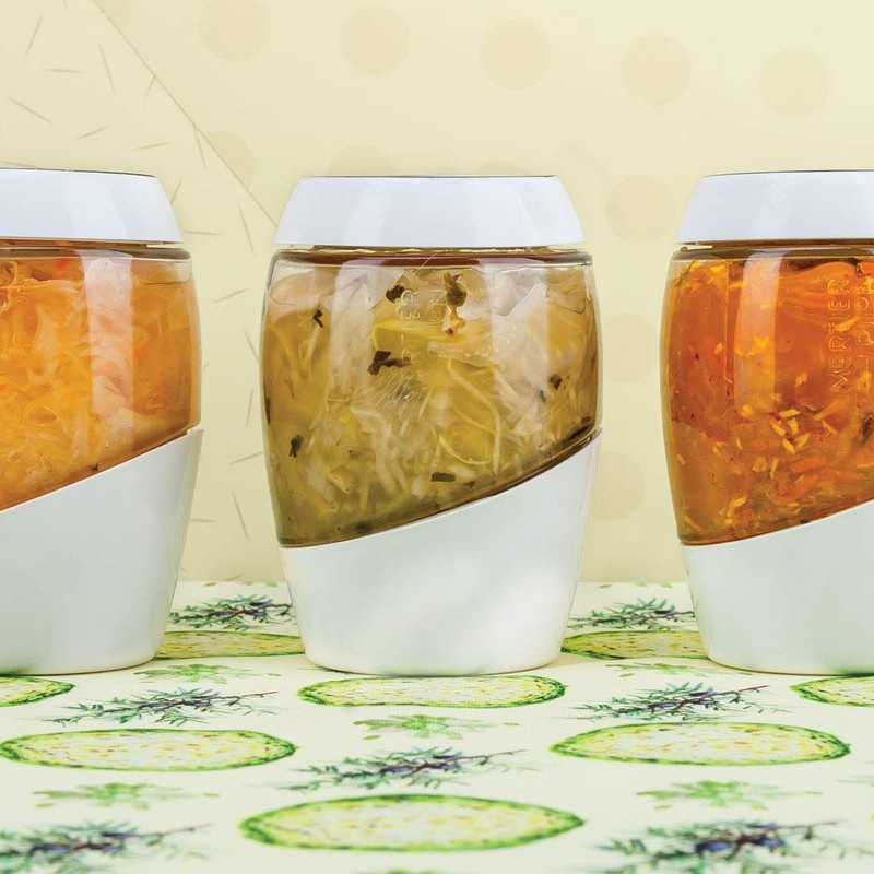 Mortier Pilon "2L Fermentation Crock Sauerkraut Edition“ Make Easy Homemade