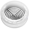 Blauberg UK DPR 100 Internal Ventilation Grille Round White 4"