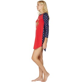 INTIMO Wonder Woman Circle Logo Raglan Night Gown