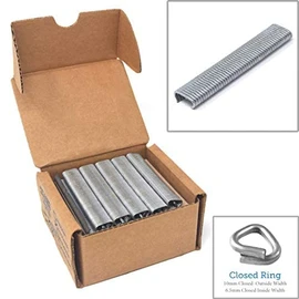 9/16 Galvanized Hog Rings for Citadel Tools Hog Ringer, 2500 Count (Pack of 1)