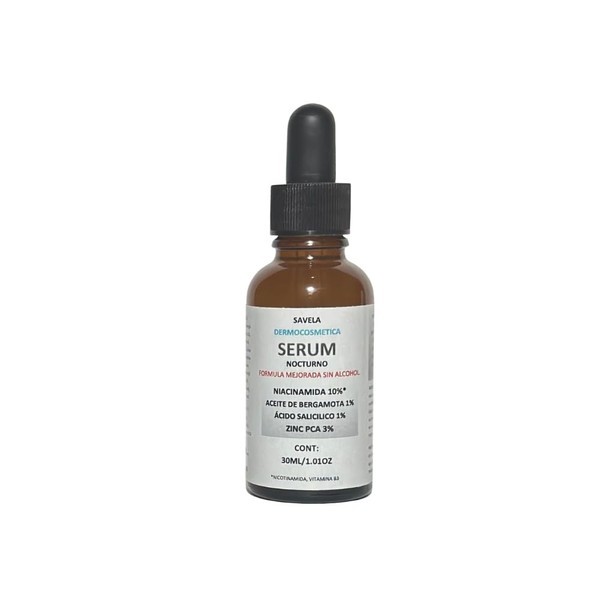 SERUM,SUERO, NIACINAMIDA 10, ACEITE de BERGAMOTA 1, A CIDO SALICILICO