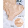 Phoeswan Dance Briefs for Girls, Seamless Tan Ballet Underwear for