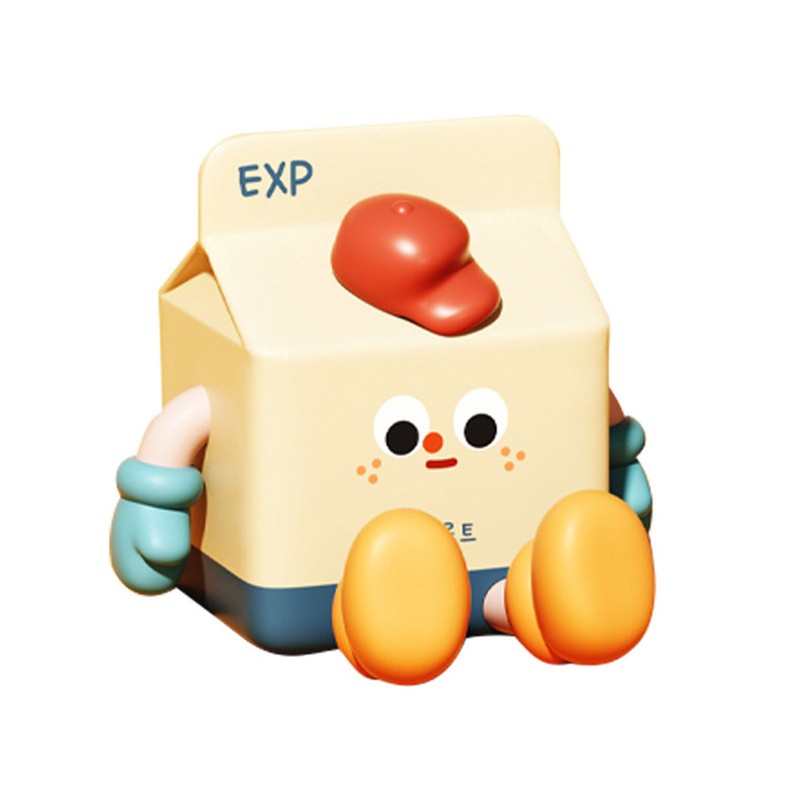 Cute Milk Carton Kids Night Light Silicone Nursery Night Light
