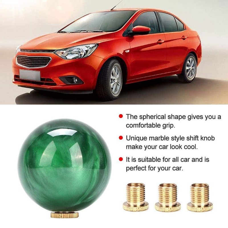 jingfei Style Round Ball Gear Shift Knob Acrylic Shifter Knobs