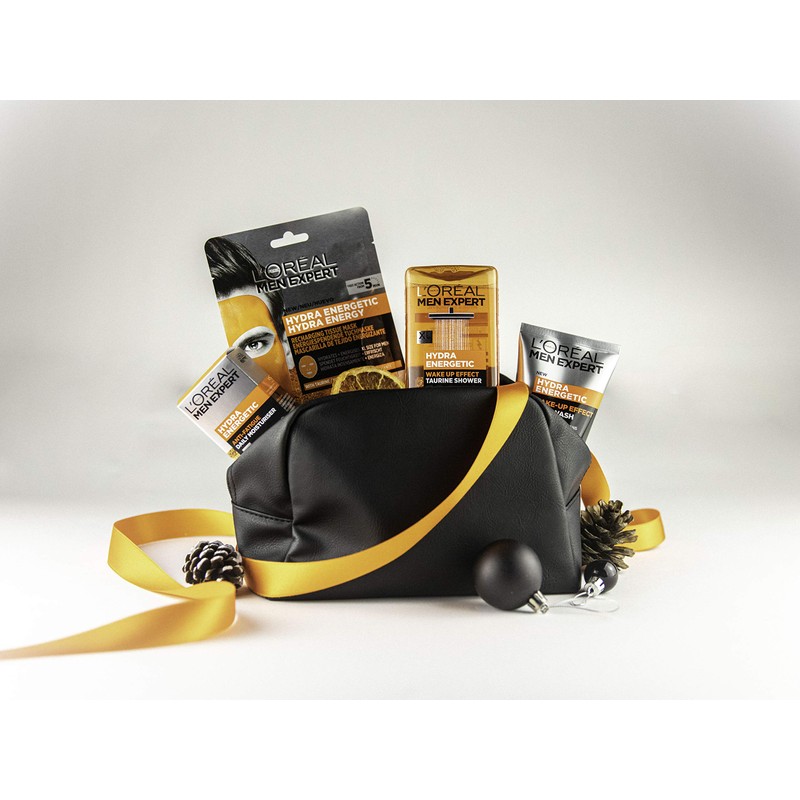 L'Oreal Men Expert The Expert Hydra Energetic Washbag Gift Set