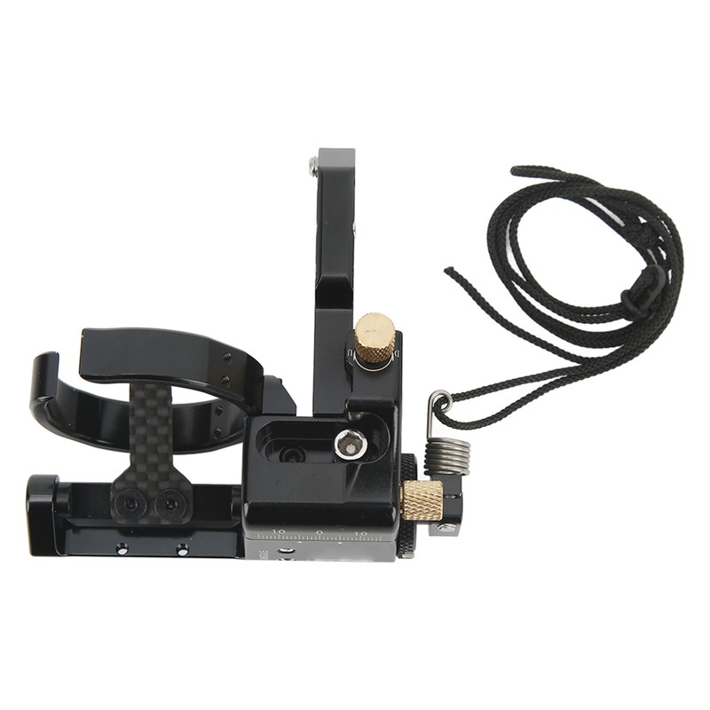 Drop Away Arrow Rest Aluminum Alloy Resin Black Adjustable Shooting
