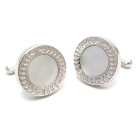 Ducks (Daks) ka-binguaibi- Pearl Oyster Cufflinks (Cufflinks/Cuff Links)