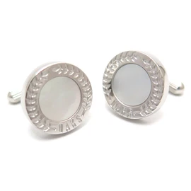 Ducks (Daks) ka-binguaibi- Pearl Oyster Cufflinks (Cufflinks/Cuff Links)