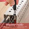 2 Piece Carpenter's Pencil Set, Mechanical Carpenter's Pencils Set, Deep