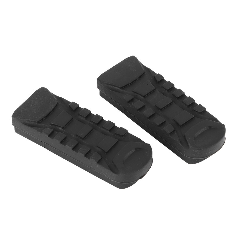 2pcs Motorcycle Front Footpeg Cover Enlarger Rubber Sleeve Fit for
