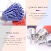 Swpeet 3Pcs 1Inch 25mm Nylon Filament Abrasive Wire Brush End