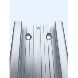 Depth Raider Marine Products 24" Mounting Track - Compatible with Traxstech, Berts, Cannon, Cisco - Aluminum Deck Mount - Silver