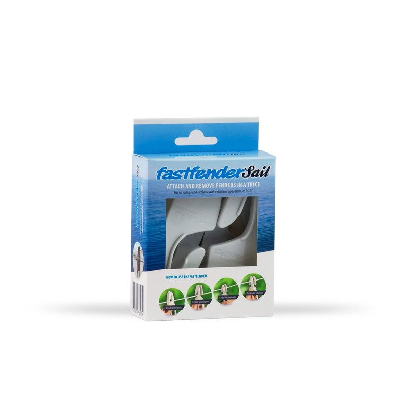 FastFender - Fender hook adjuster for Sailboat - White