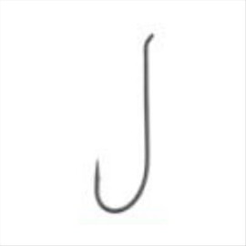 Mustad Salmon Single, Low Water, 3XL, Forged, Looped Up Eye - 8