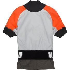 NRS Men's Stratos Shorty Semi-Dry Paddling Jacket (US, Alpha, X-Large, Regular, Regular, Quarry)