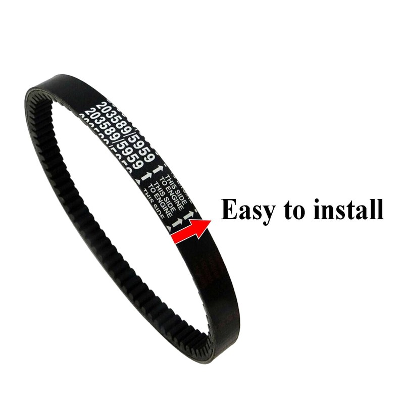 Go Kart KT196 Drive Belt Chikia Belt Replacement for Go