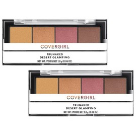 Eyeshadow CoverGirl Trunaked Quad Eyeshadow Palette #755 Desert Glamping Sealed -Pack of 2