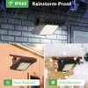 Tryme 118Leds Solar Lights Outdoor Clip Motion Sensor Lights Security