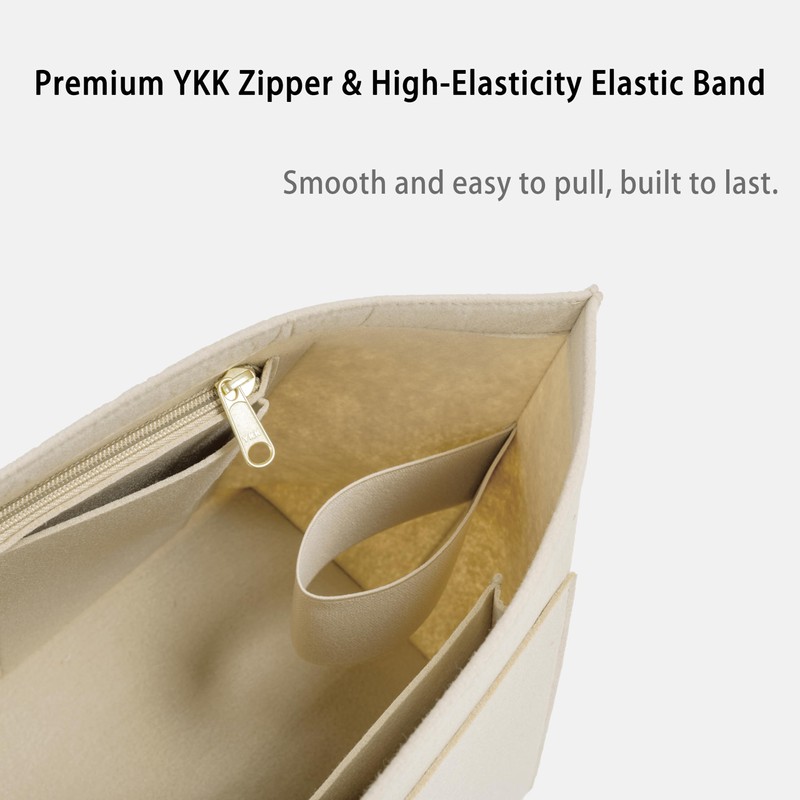 ATSEKTZ Purse Organizer Insert for Longchamp Le Pliage Tote Bag,