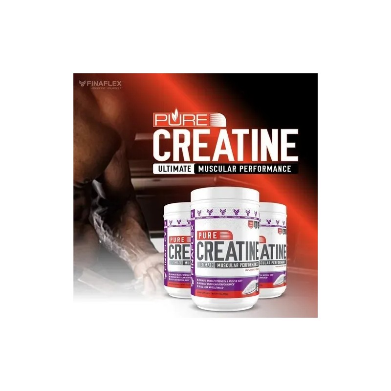 Creatina Pura Monohidratada Finaflex / 300 Grs / 60 Serv.