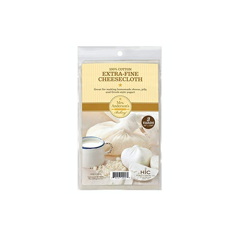 Mrs. Anderson’s Baking Extra-Fine Cheesecloth, 1 Pack