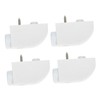 Gatuida 4Pcs Sliding Sash Stopper Window Safety Lock for Sliding