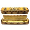 SOUL STICKS Handmade Carved Incense Burner Wooden Coffin Box with