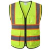 Ekkosafety Reflective Mesh Safety Vest for Men Women with 5