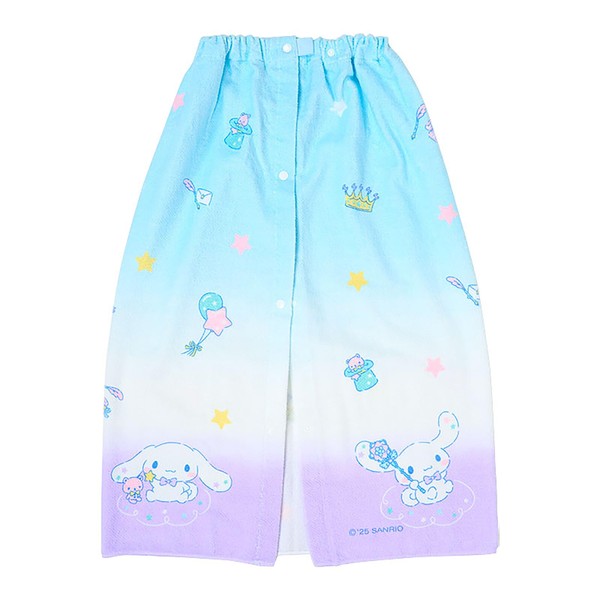 Sanrio 946711 Wrap Towel, 31.5 inches (80 cm), Cinnamon Roll,
