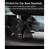 BVGACI 2 Pack Car Purse Hooks, Cute Bow Car Seat