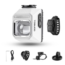 Bike Light Underneath Mounted Headlight for Night Riding, 1200LM Cut-Off Line Beam, Rechargeable Front Bicycle Light, 9 Modes, IPX6 Waterproof for Road MTB E-Bike