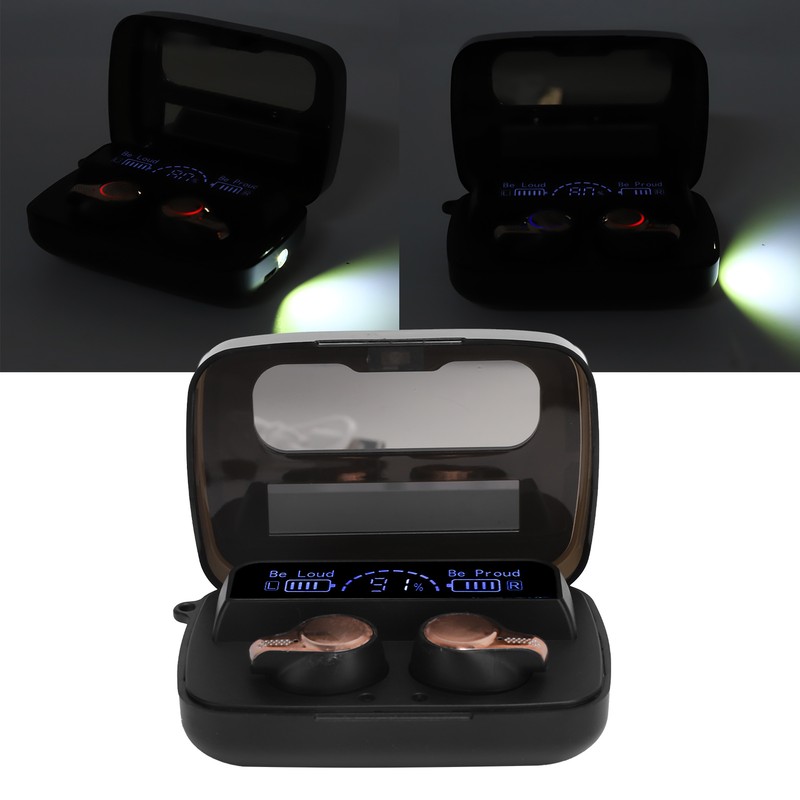 M918 Bluetooth TWS Headset HighDefinition Digital Display Earbuds Earphone for