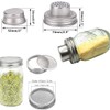 Mason Jar Shaker Lids 316 Stainless Steel Wide Mouth Mason