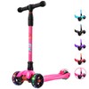Allek Kick Scooter B02, Lean 'N Glide Scooter with Extra