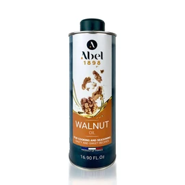 French Walnut Oil – 100% Pure & Cold-Pressed, 100% Pure & Cold-Pressed, Gourmet Nut Oil for Cooking, Baking & Dressings – Non-GMO, Gluten-Free, 16.90 Fl Oz