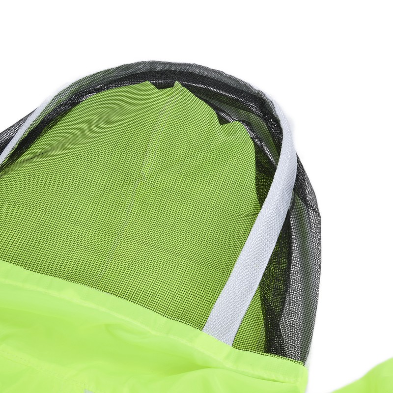 Beekeeping Suit Fluorescent Green One Piece Zipper Design Breathable Beekeeper