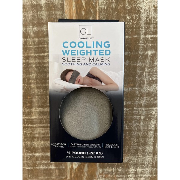 Comfort Lab Cooling Weighted Sleep Mask MSRP $28 Soothing Calming
