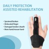 OQKAHIV 1 x trigger finger splint, adjustable finger orthosis, finger