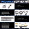 SUSUCAR Engine 2.4 Timing Chain Kit for GMC Terrain, for