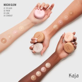 KAJA Mochi Glow Bouncy Highlighter | 01 Toy Alien | Cruelty-free, Paraben-free, Sulfate-free, Phtalates-free, K-Beauty