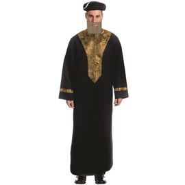 Dress Up America Sephardic Chacham Rabbis Costume for Adults - Rabbi Costume for Men
