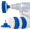 RotoScrub 7 Pack Multi-Purpose Drill Brush Kit for Cleaning Bathrooms,