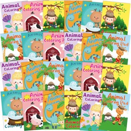 Mini Coloring Books for Kids Party Favors 24PCS 2-4 4-8 Coloring Book Party Favors Classroom Activities for Kids Birthday Classroom School Supplies