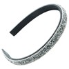 scicent Headband Retro Rhinestone Crystal Hair Band Thin Headband for
