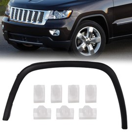 G-PLUS Front Right Fender Flare Fender Trim Compatible with Jeep Grand Cherokee 2011-2016 Wheel Arch Molding Trim